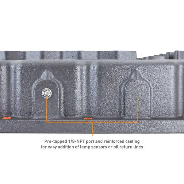 Mishimoto 2007.5 + Ram 6.7L Cummins 68RFE Transmission Pan - Cast - GR thumbnail 10